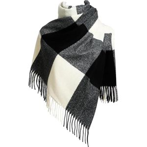sjaals voor vrouwen sjaals winter tartan wraps lange draaiende kwastje sjaal gestolen dames warme sjaal