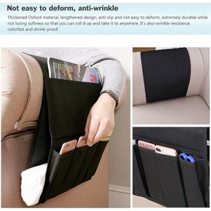 Sofa Armsteun Organiser Tijdschrift Afstandsbediening Houder Waterdichte Caddy Bag Couch Opbergtas voor iPad Mobiele Telefoon Boeken Tissue Snacks