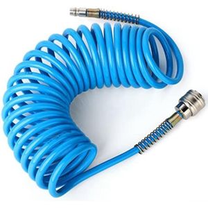 Compressor slang - Compressorslang - Persluchtslang - Compressor luchtslang - 5m/Blauw
