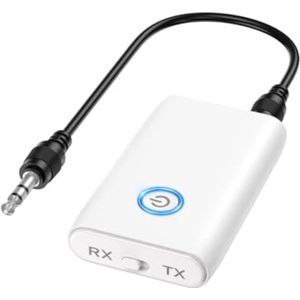 Velox Bluetooth Receiver Aux - Bluetooth Receiver Auto - Bluetooth Receiver Transmitter - Bluetooth Transmitter - Wit