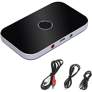 Velox Bluetooth Receiver Aux - Bluetooth Receiver Auto - Bluetooth Receiver Transmitter - Bluetooth Transmitter - Grijs