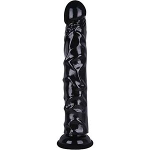 Sex Toys voor Vrouwen Dildo 25cm - Dildo met Zuignap - Zwart