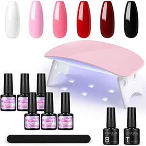 Uv Lamp Gelnagels Starterspakket - Gellak Starterspakket - Gelnagel Set