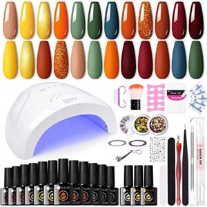 Uv Lamp Gelnagels Starterspakket - Gellak Starterspakket - Gelnagel Set