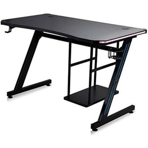 Game Bureau met Led - Gaming Bureau - Gaming Desk - 66 x 120 x 74 cm - Zwart