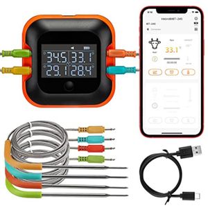 Vleesthermometer Bluetooth - Vleesthermometer Oven - Vleesthermometer met App