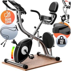 Hometrainer Fiets - Hometrainer Opvouwbaar - Hometrainer Fitness - Home Trainer Fiets - Hometrainer Met Ergometer