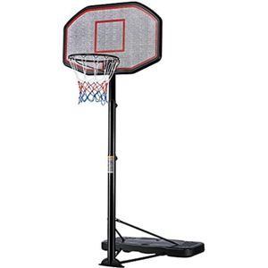 Basketbalpaal voor Buiten - Basketbalring met Standaard - Basketbalpaal voor Kinderen - Basketbalpaal Verstelbaar - 275 tot 365cm