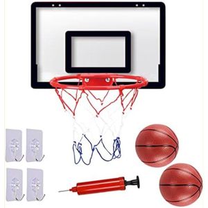 Basketbalpaal voor Buiten - Basketbalpaal voor Kinderen - 40 x 26 cm - Zwart