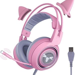 Laptop Headset Met Microfoon - Virtual 7.1 - Zwart