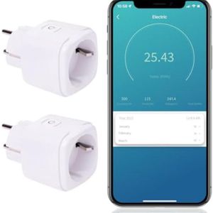 Slimme Stekker Met Energiemeter - Slimme Stekker - Smart Plug