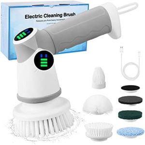 Multi Scrubber - Elektrische Schoonmaakborstel - Elektrische Schrobborstel - Elektrische Schrobber - Elektrische Reinigingsborstel