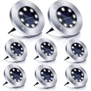 Solar Tuinverlichting Grondspots - Solar Tuinverlichting Zonne Energie - Solar Tuinverlichting Prikspots