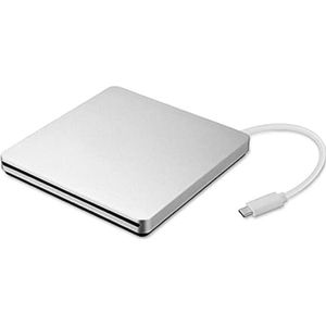 DVD speler laptop - DVD speler portable - 14,5 x 14 x 1,2 cm - 320 gram - Zilver