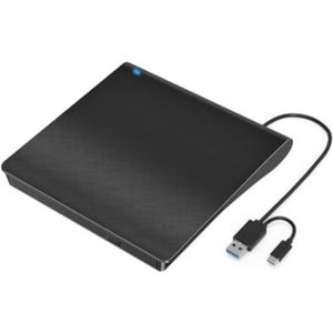 DVD speler laptop - DVD speler portable - 15,5 x 15,5 x 1,6 cm - 300 Gram