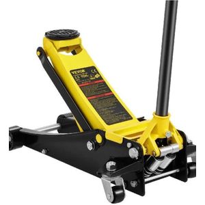 VirtuBuy - Krik - 2,5 Ton - - Vloerkrik - Zware Auto's - Zwarte Tiltaken - SUV's - Pick-ups - Auto's - UTV's en ATV's verhogen