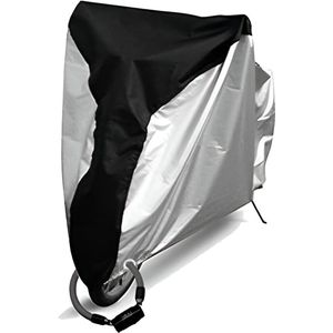 Bike Cover, Heavy Duty Waterproof Fiets Cover Stof Regen Sneeuw Cover met Tas en met Lock-gat, Indoor Outdoor Bescherming voor Mountainbike
