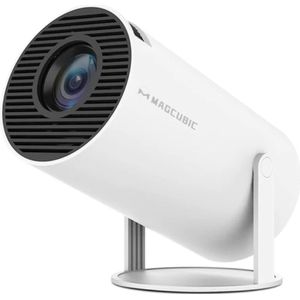 Magcubic - Ultieme Draagbare Projector - WiFi 6 Mini Beamer - 4K/200 ANSI Projector Streamen - HY300 - BT 5.0 - Android - Home Cinema