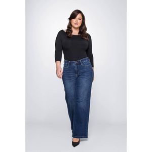 Fox Factor - DIXI - Jeans - Brooklynn Blue - Hoge Taille - 5-Pocket Model