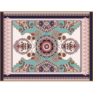 Vloerkleed vinyl | Persia fiori | 170x240 cm | Ontdek het Vinyl vloerkleed Persia Fiori: stijlvol, duurzaam en perfect voor gezinnen. Voeg elegantie toe aan je huis met dit onderhoudsvriendelijke, eco-vriendelijke kleed!