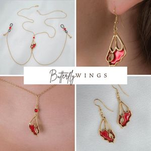 Sylvie Monthulé - Set 1 Schmetterlingsflügel | Gold Größe XXL
