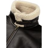 HUNTER - Shearling Lammy Coat - Chocoladebruin - Winterjas