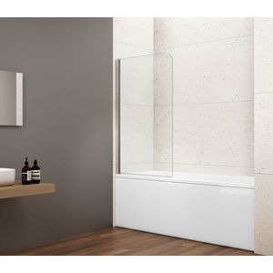 Gelco - Loro - Draaibare Badwand - Chroom - 65x150 cm - 6 mm Glas