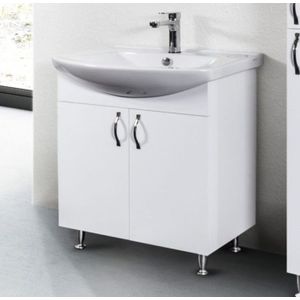 Vicco Ilias Wastafelonderkast – 60 x 60.8 cm Wit was Vicco Ilias Wastafelonderkast – 60 x 60.8 cm Wit was