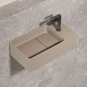 KALDEWEI Zwevende wasbak staal Cono warm grey 10 mat 120x50 cm kopen