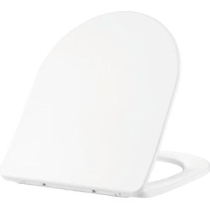 Mueller - Rivel - Toiletzitting - Wit Mat - Softclose met Deksel