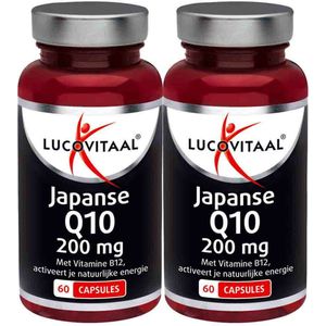 2x Lucovitaal Japanse Q10 60 capsules