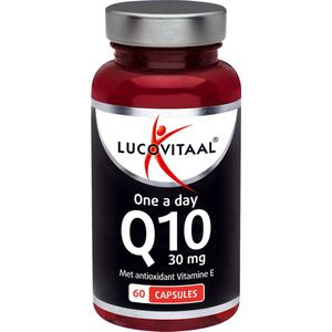 Lucovitaal - Q10 30mg - 60 Capsules - Natuurlijk Gefermenteerd