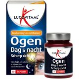 Lucovitaal Ogen Dag & Nacht Scherp Zicht - 2 x 30 capsules - Voordeelverpakking