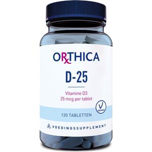 Orthica - D-25 - Vitamine D3 - 25 mcg