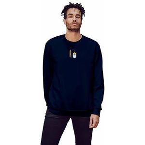 Green Fish Sweatshirt voor heren, Blauw, L