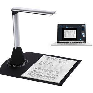ShopDeal® - Documentenscanner A4 - Draagbaar - Mobiele scanner - Scanner Flatbed - Simpel je boek inscannen - Compact - Lichtgewicht - 2592 x 1944 - 5 mp