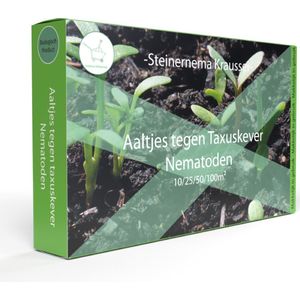 Aaltjes tegen taxus- en snuitkever 100m2
