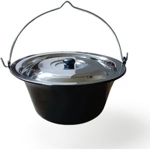 Bográc / Heksenketel met Deksel 8 Liter