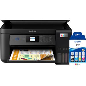 Epson EcoTank ET-2851 - All-in-One Printer - Inclusief 1 Set Extra Inktflesjes