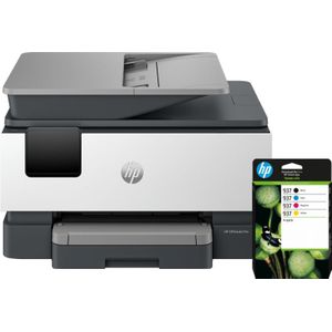 HP OfficeJet Pro 9120e + 1 set extra cartridges