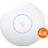 Ubiquiti - Unifi U6+ - Toegangspunt - 4-Pack - Wi-Fi 6