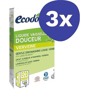 Ecodoo Zacht Vloeibaar Afwasmiddel (3x 5L)