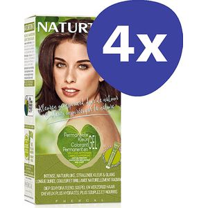 Naturtint Permanente Haarverf 4.32 Intens Kastanje (4x 210ml)