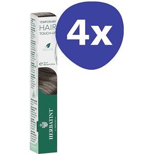 Herbatint Camouflerende Haarmascara - Donkerbruin (4x 10ml)