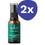 Sukin Super Greens Facial Recovery Serum (2x 30ml)