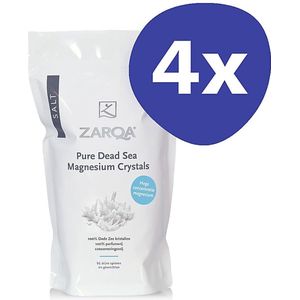 Zarqa Pure Dead Sea Magnesium Crystals (4x 1kg)