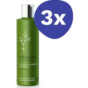 Madara Nourish & Repair Shampoo (3x 250ml)
