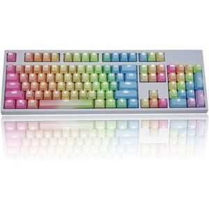De Fleur - Key Caps Keyboard - keycaps toetsenbord (Dit zijn keycaps, geen keybord) - Gaming keycaps - Hoge kwaliteit en lange duurzaamheid, Geen vingerafdrukken / olie vlekken 7