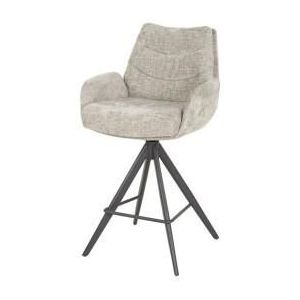 Hoyz Collection - Barstoel Lounge - Rich Zandkleur - Set van 2