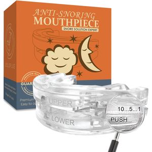 Anti Snurkexpert - Anti snurk - Anti snurk beugel- Snurken - Snurkbeugel - Snurkbeugels - Snurk - Knarsbitje - Verstelbaar - Op maat gemaakt - Luxe opbergset - Man & Vrouw